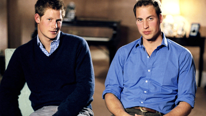 HRH Prince William and HRH Prince Harry announce a pop concert to comemorate the 10th Anniversary of Princess Diana's Death