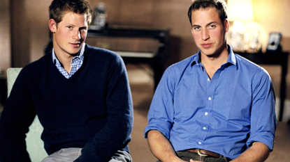 HRH Prince William and HRH Prince Harry announce a pop concert to comemorate the 10th Anniversary of Princess Diana&#039;s Death