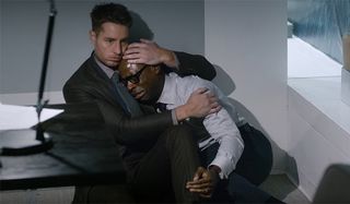 Randall breaking down in Kevin's Arms