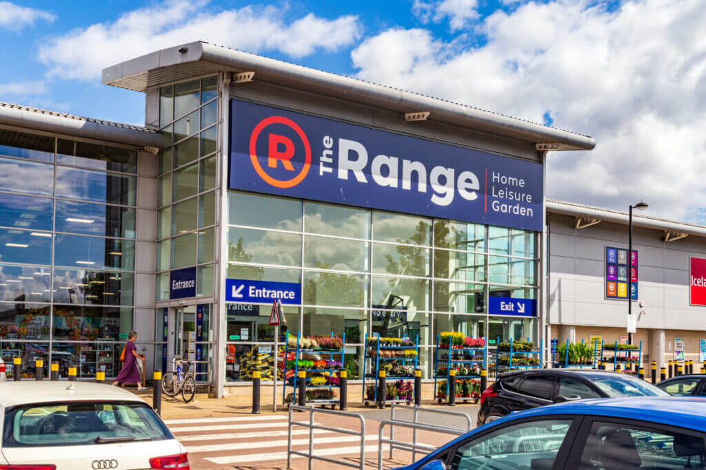 A photo of The Range storefront