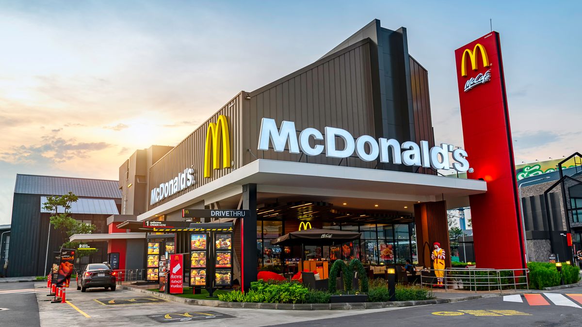 The exterior of a McDonald&amp;#039;s restaurant in Taiwan