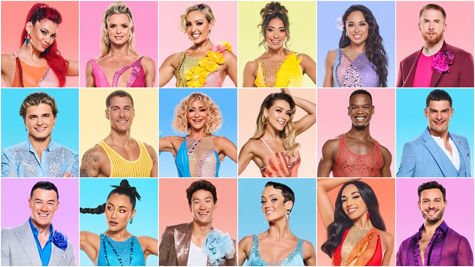 The professional dancers of Strictly Come Dancing 2025