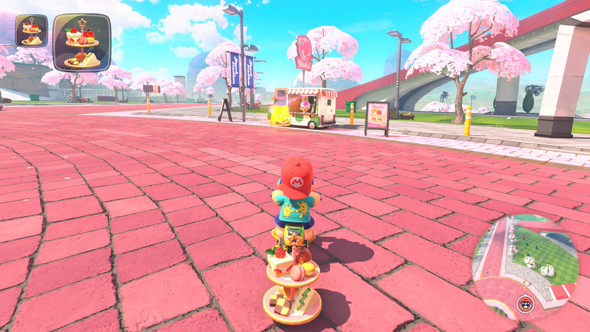 Mario Kart World Cake location in free roam