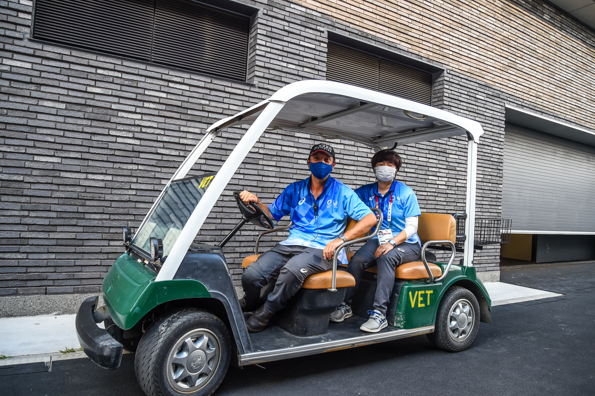Tokyo Olympics vet clinic: Chris Elliott and Akiko Hirama