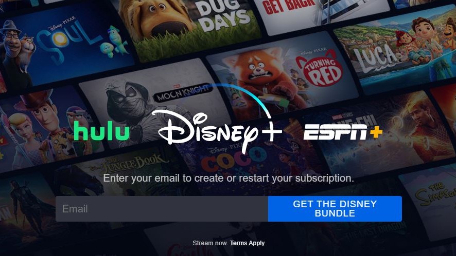 Disney+ screenshot