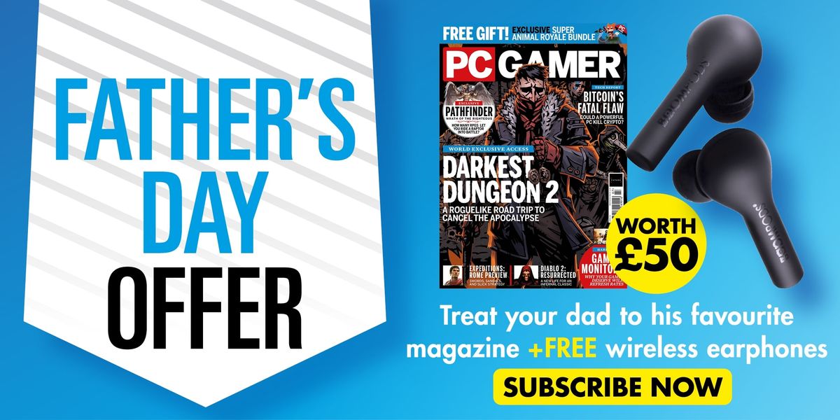 PC Gamer magazine Father&#039;s Day offer