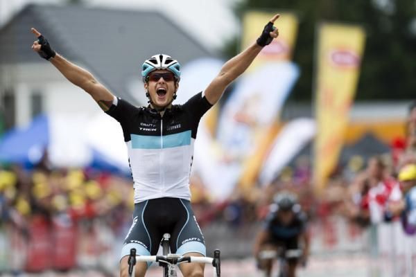 Jakob Fuglsang (Leopard Trek) takes stage 3 of the Tour of Denmark
