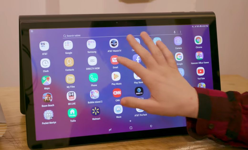 samsung tablet view 2