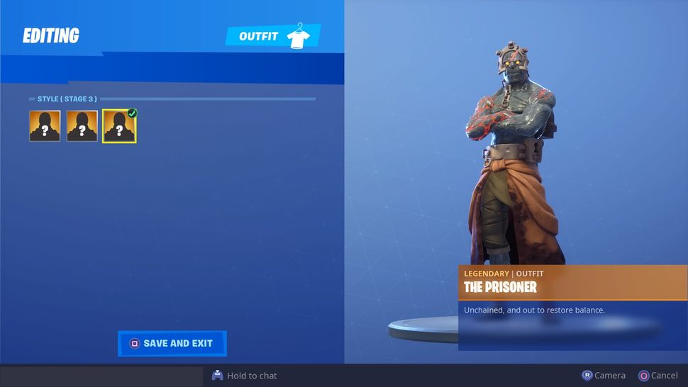 How To Get The Prisoner Skin In Fortnite Fortnite Prisoner stages - how to unlock each style for the Snowfall