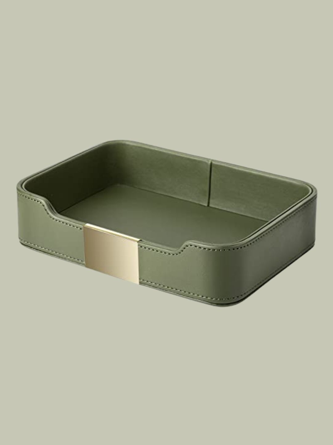 SANZIE, Sanzie Luxury Leather Tray