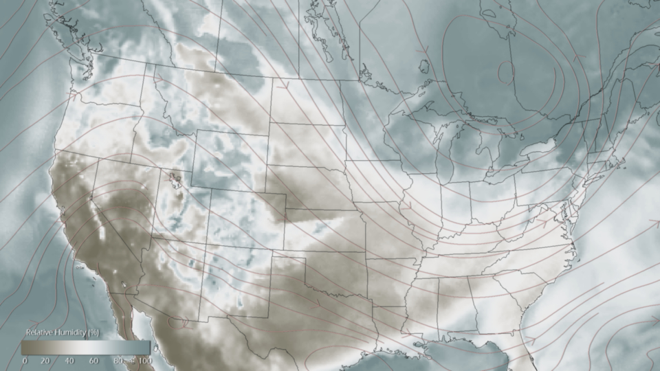 US New Year's Weather