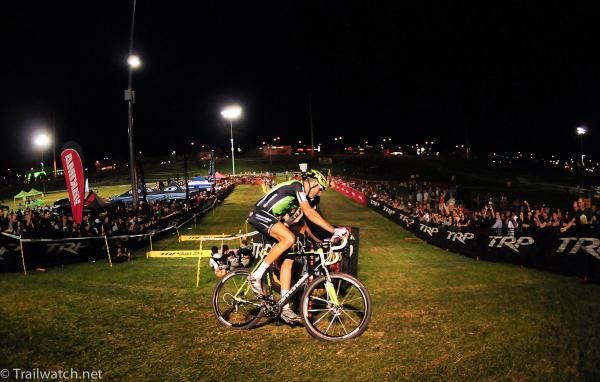 Ryan Trebon (Cannondale-Cyclocrossworld) early in the race