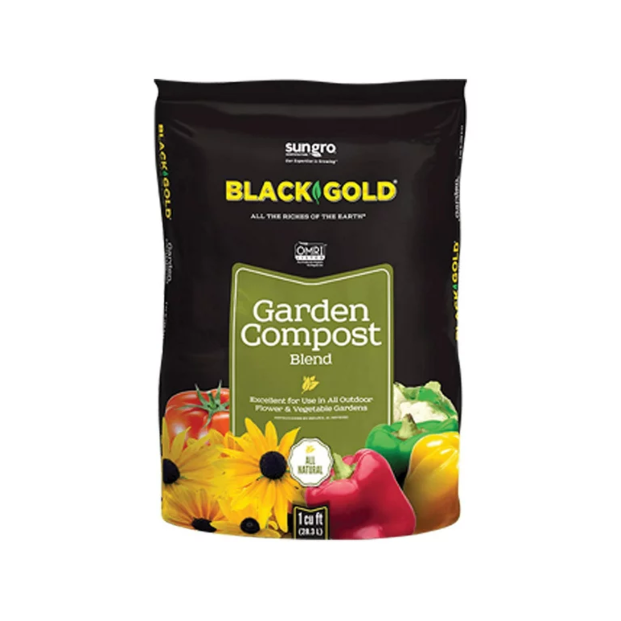 A pack of garden compost