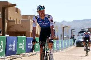AL ULA, SAUDI ARABIA - FEBRUARY 05: Tim Declercq of Belgium and Team Quick-Step - Alpha Vinyl prior to the 2nd Saudi Tour 2022, Stage 5 a 138,5km stage from AIUIa Old Town to AIUIa Old Town / #SaudiTour / on February 05, 2022 in AIUIa Old Town, Saudi Arabia. (Photo by Tim de Waele/Getty Images)