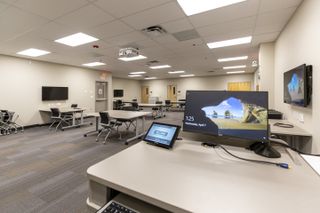 It was critical that UNLV instructors were able to go from one building to another, and the touch panel would be exactly the same.
