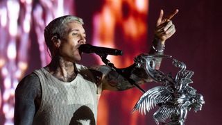 Oli Sykes performs with Bring Me The Horizon live on stage in Budapest in the summer of 2026