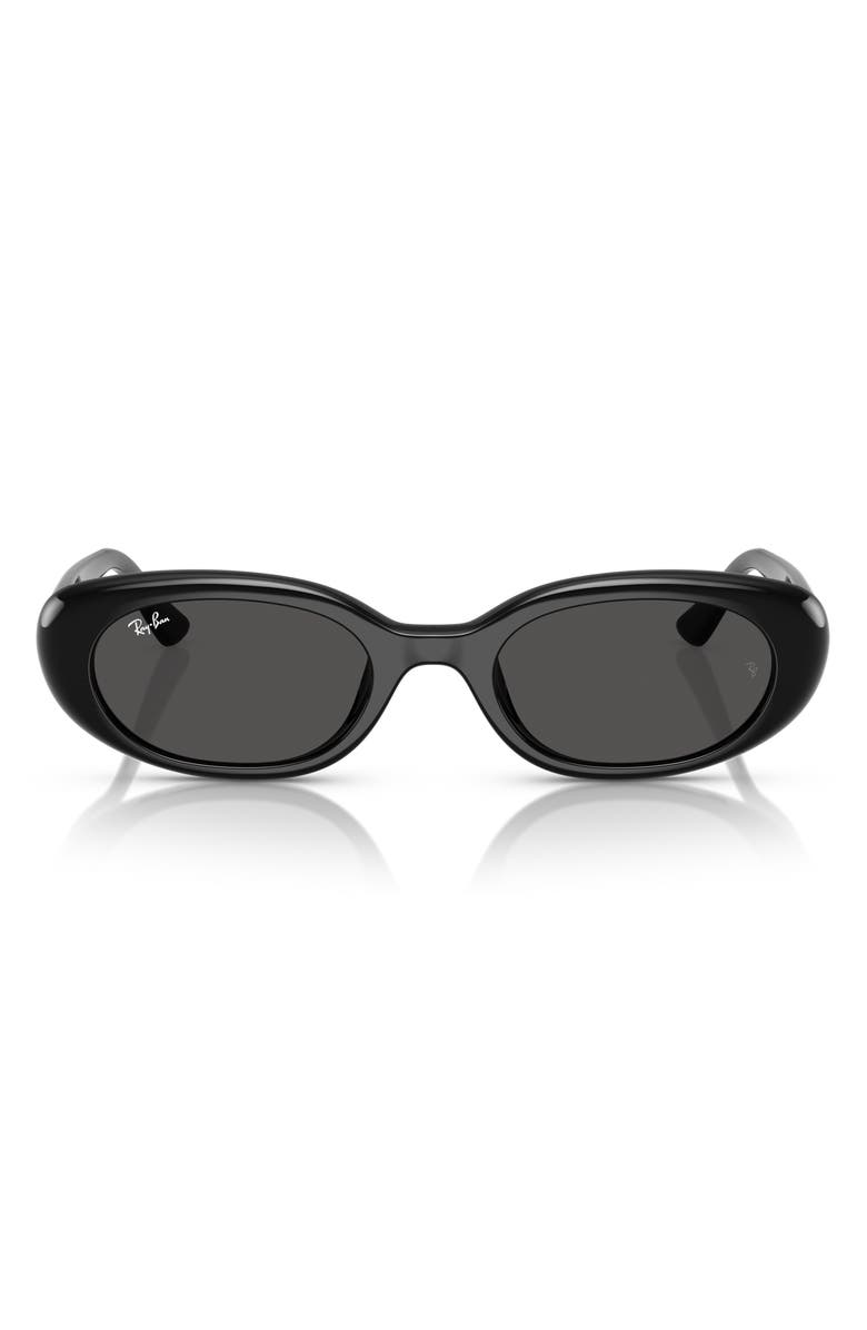 53mm Pillow Oval Sunglasses