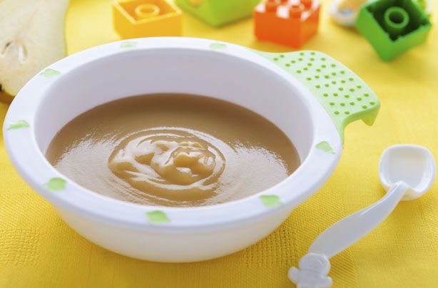 Baby food: Pork or beef purée