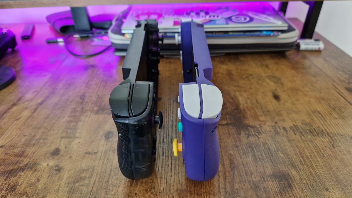 CRKD Nitro Deck+ side by side with the original Nitro Deck, showing their similar dimensions