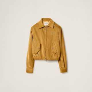 Miu Miu, Corduroy Blouson Jacket