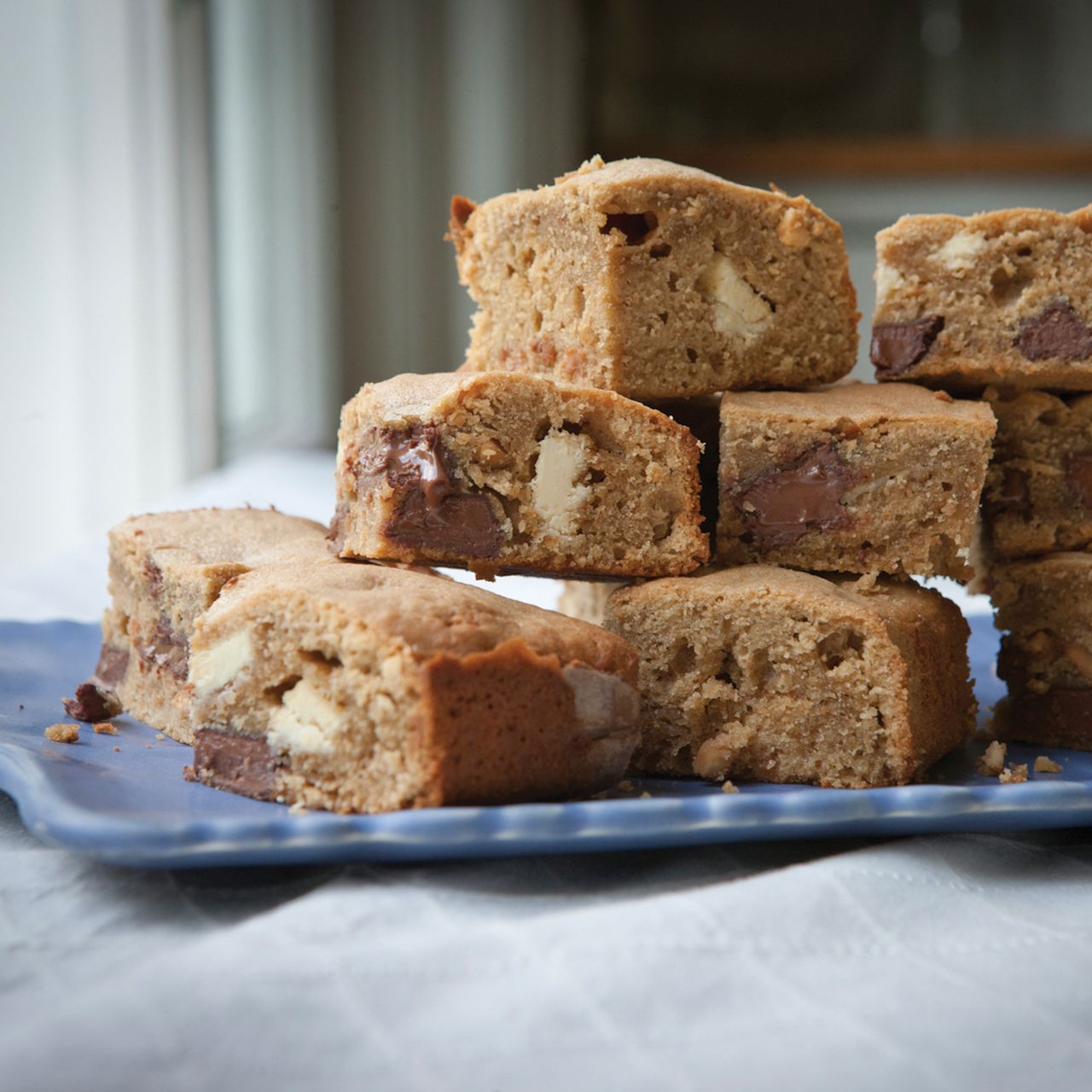 photo Green &amp; Blacks Peanut Butter Blondies 