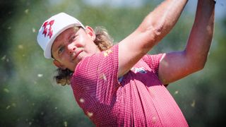 Cameron Smith takes a shot at the Australian PGA Championship