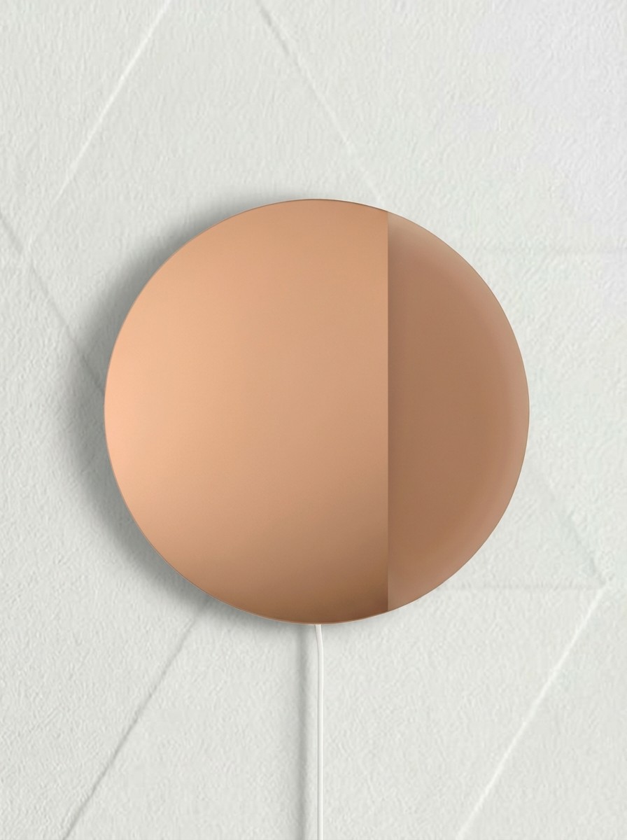 IKEA light against textured white background