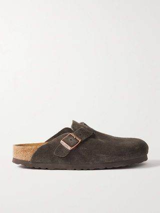 Boston Suede Clogs