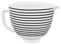 KitchenAid 5 Quart Horizontal Stripes Ceramic Bowl