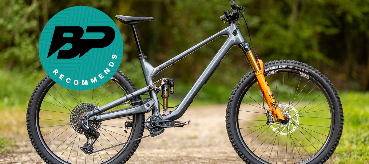 The Norco Optic C1 MTB in profile