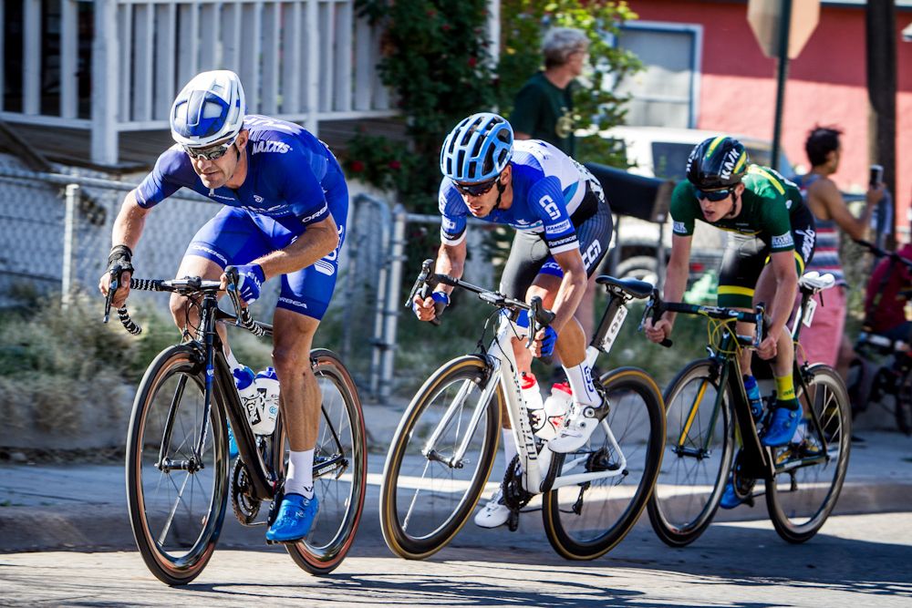 Greg Henderson (UnitedHealthcare) leads an attack.