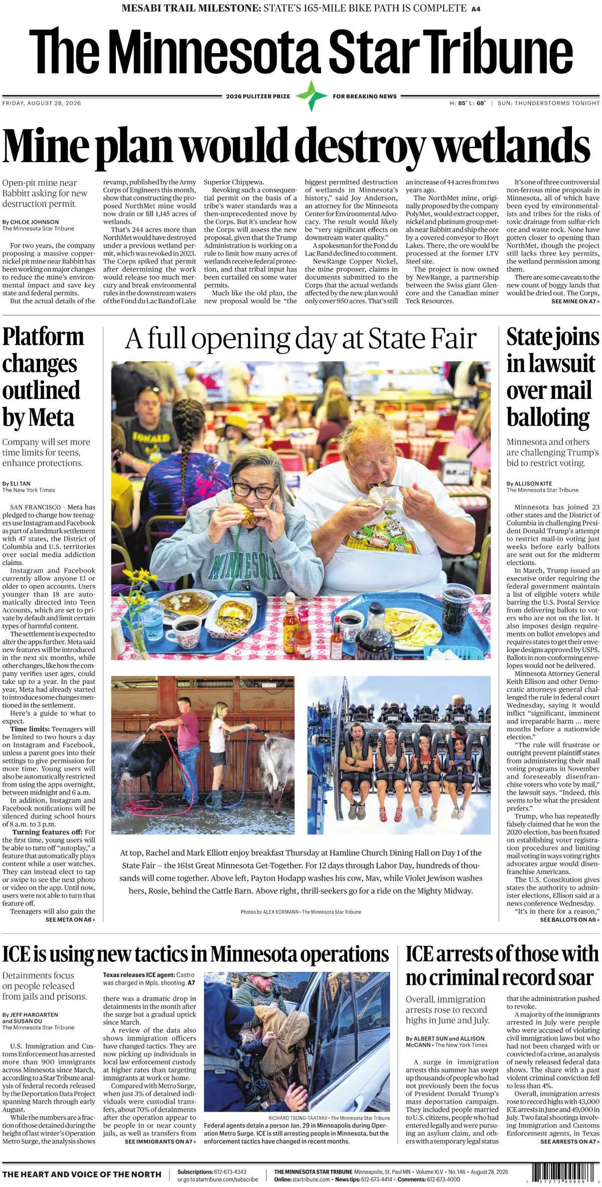 The Minnesota Star Tribune