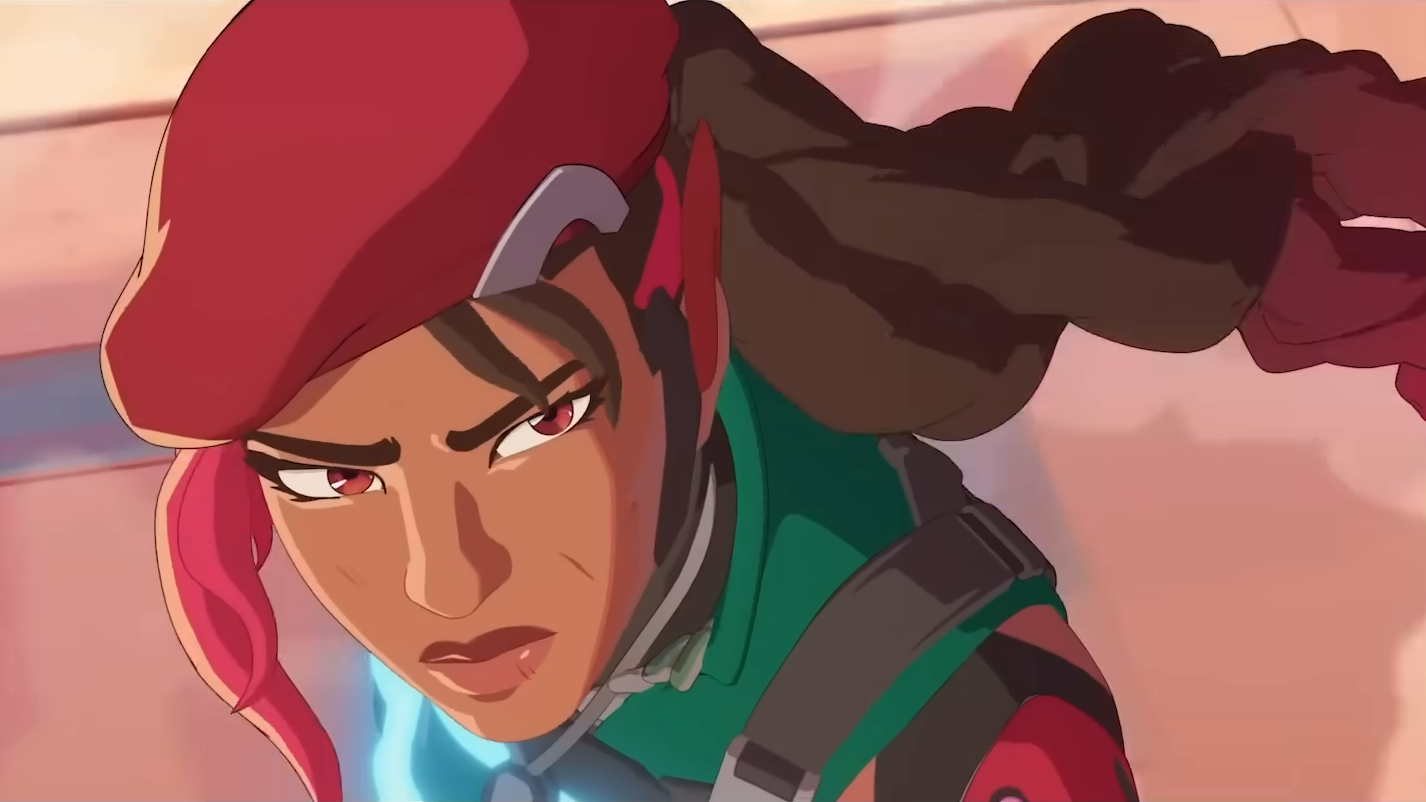 Sierra in her cinematic