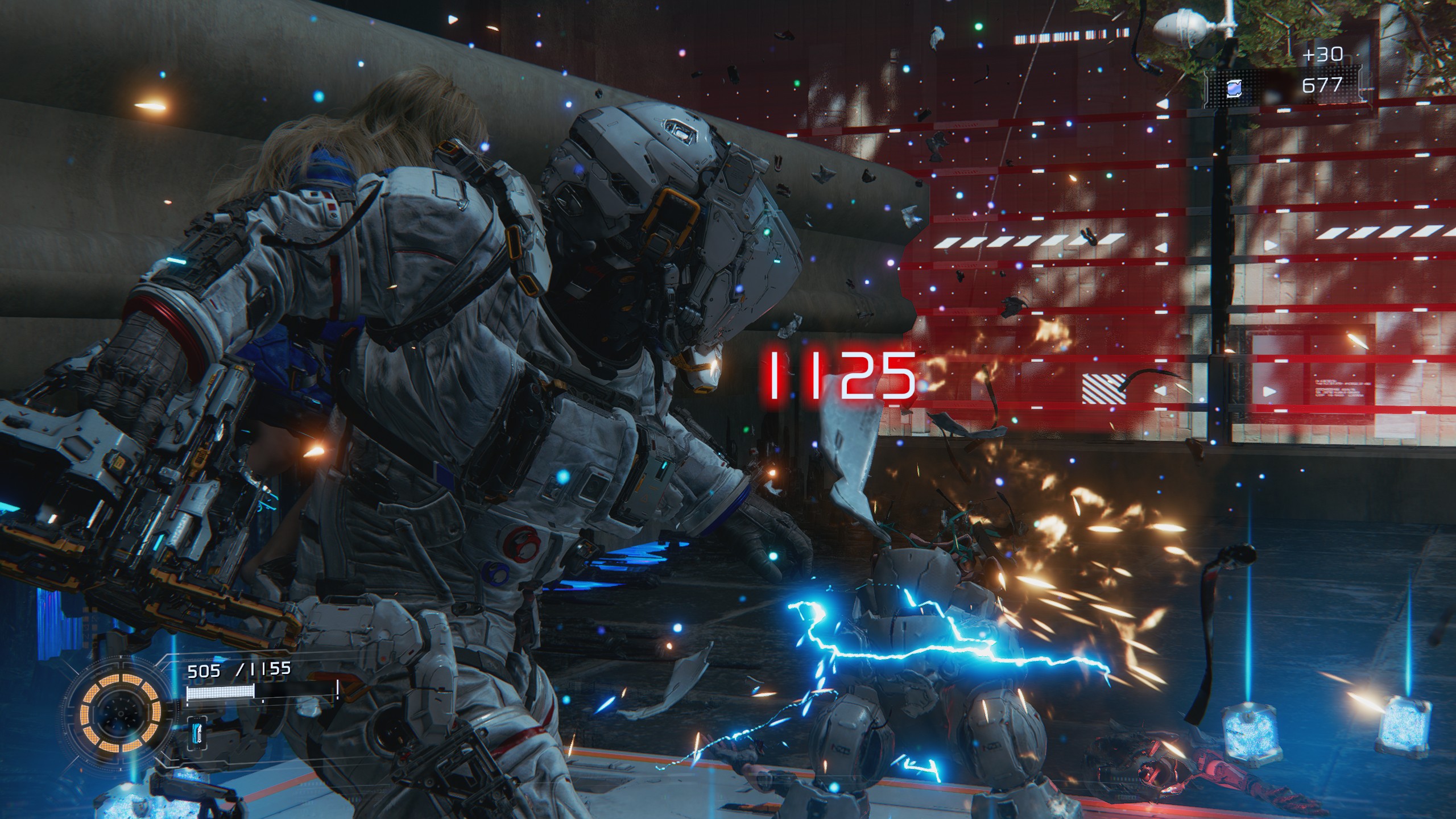 Sci-fi action in Pragmata