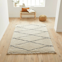 Fatouh Fringed Berber Style Rug: Was £300, Now £150 at La Redoute