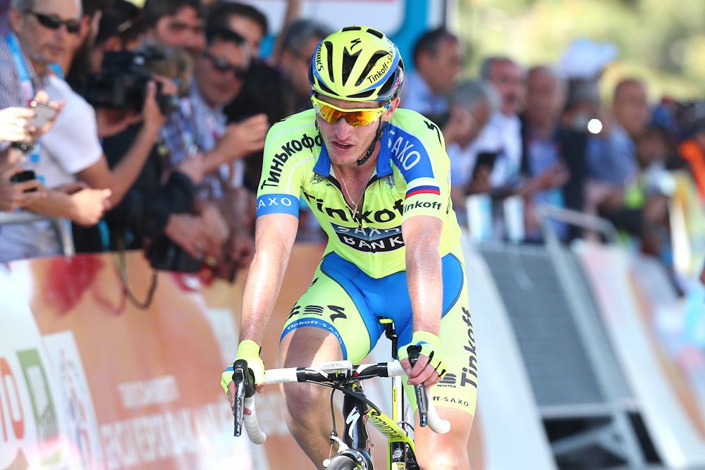 Jay McCarthey finishes stage 6 in Turkey.