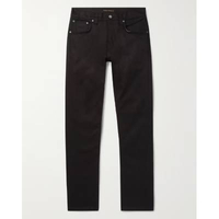 Nudie Jeans Black Grim Tim Slim-Fit Organic Denim Jeans: was £110, now £55 (50%) at Mr Porter