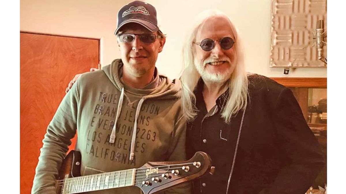 Joe Bonamassa (left) and Edgar Winter