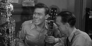 Andy Griffith and Don Knotts in The Andy Griffith Show