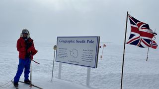 Preet Chandi at South Pole