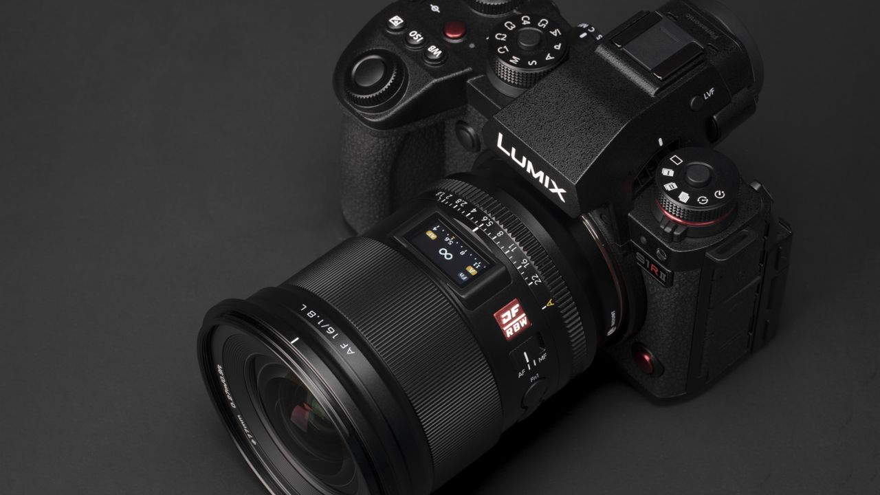 Viltrox AF 16mm f/1.8 lens on a camera