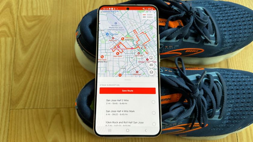 Strava run tracking