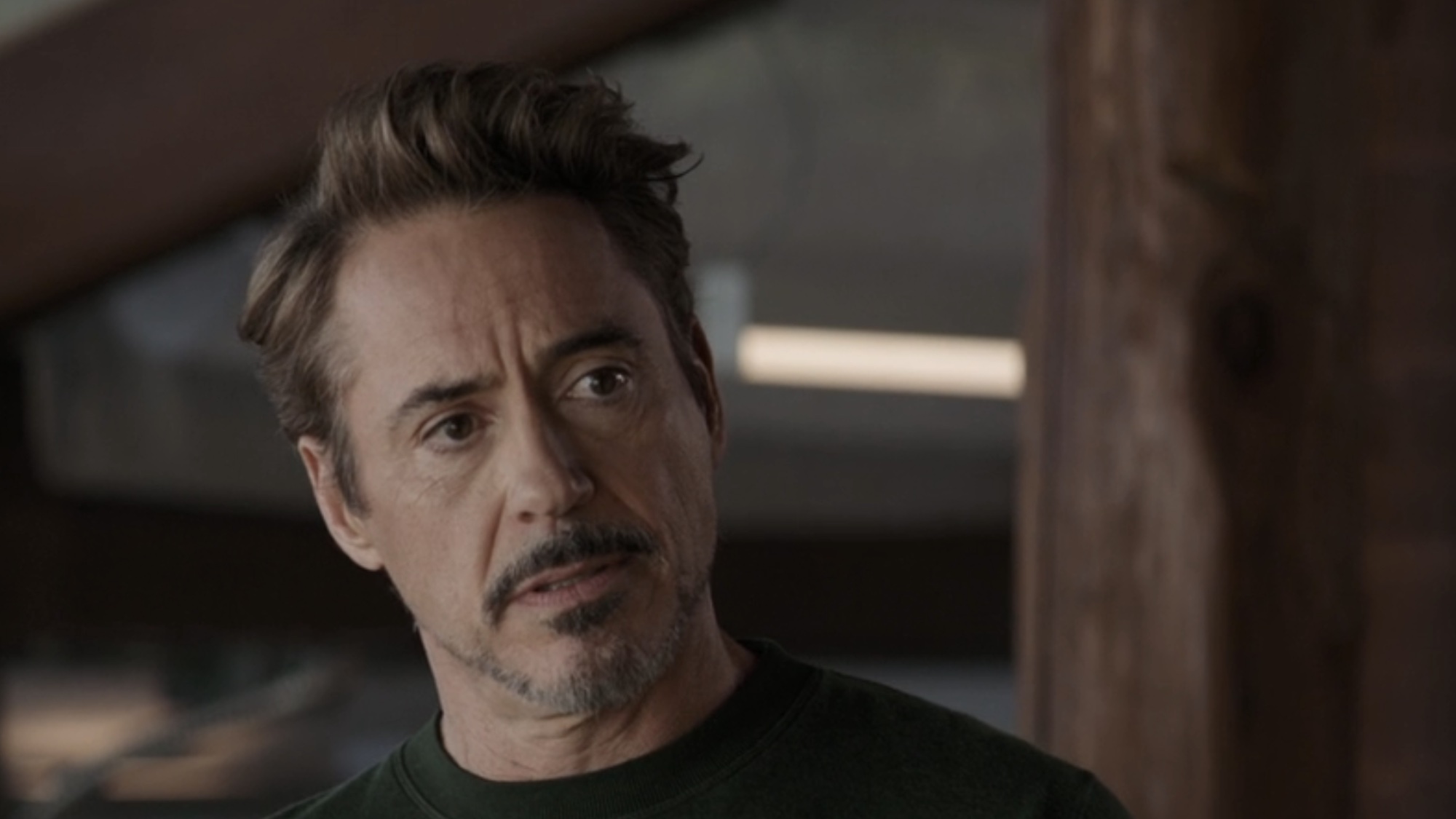 Tony arguin with Steve and Natasha in Endgame.