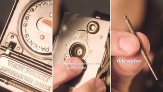 Three screenshots showing Kodak Vest Pocket Autographic 