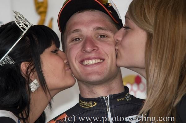 Time for some podium kisses
