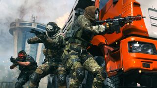New 2022 games - a collection of gun-toting militants wearing skull masks prepare to engage in Call of Duty: Modern Warfare 2.