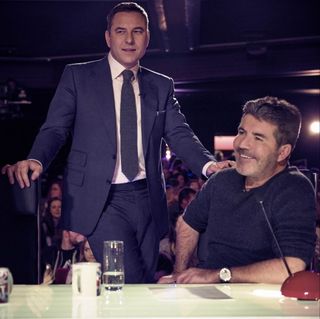 David Walliams and Simon Cowell on Britain's Got Talent (ITV)