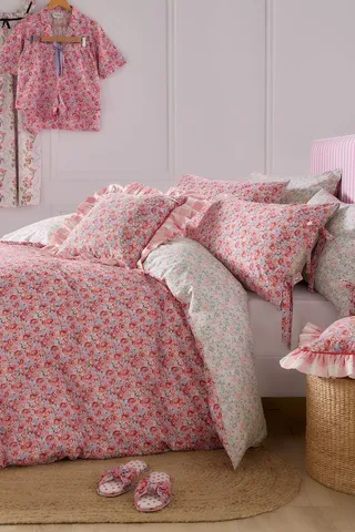 Cath Kidston Pink Ditsy Archive Duvet Cover and Pillowcase