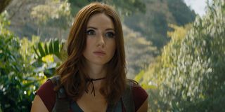 Karen Gillan as Ruby Roundhouse in Jumanji: The Next Level