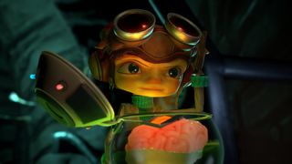 Rasputin "Raz" Aquato must venture into his fellow psychics' brains to solve a dangerous mystery in Psychonauts 2.